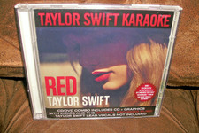 TAYLOR SWIFT-RED KARAOKE EDITION 2 DISC SET CD, DVD EX.CON.