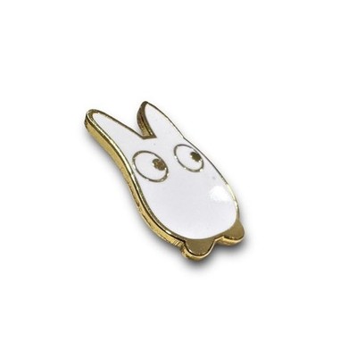 Dust Sprite Enamel Pin - Anime Haku Brooch WHITEGOLD