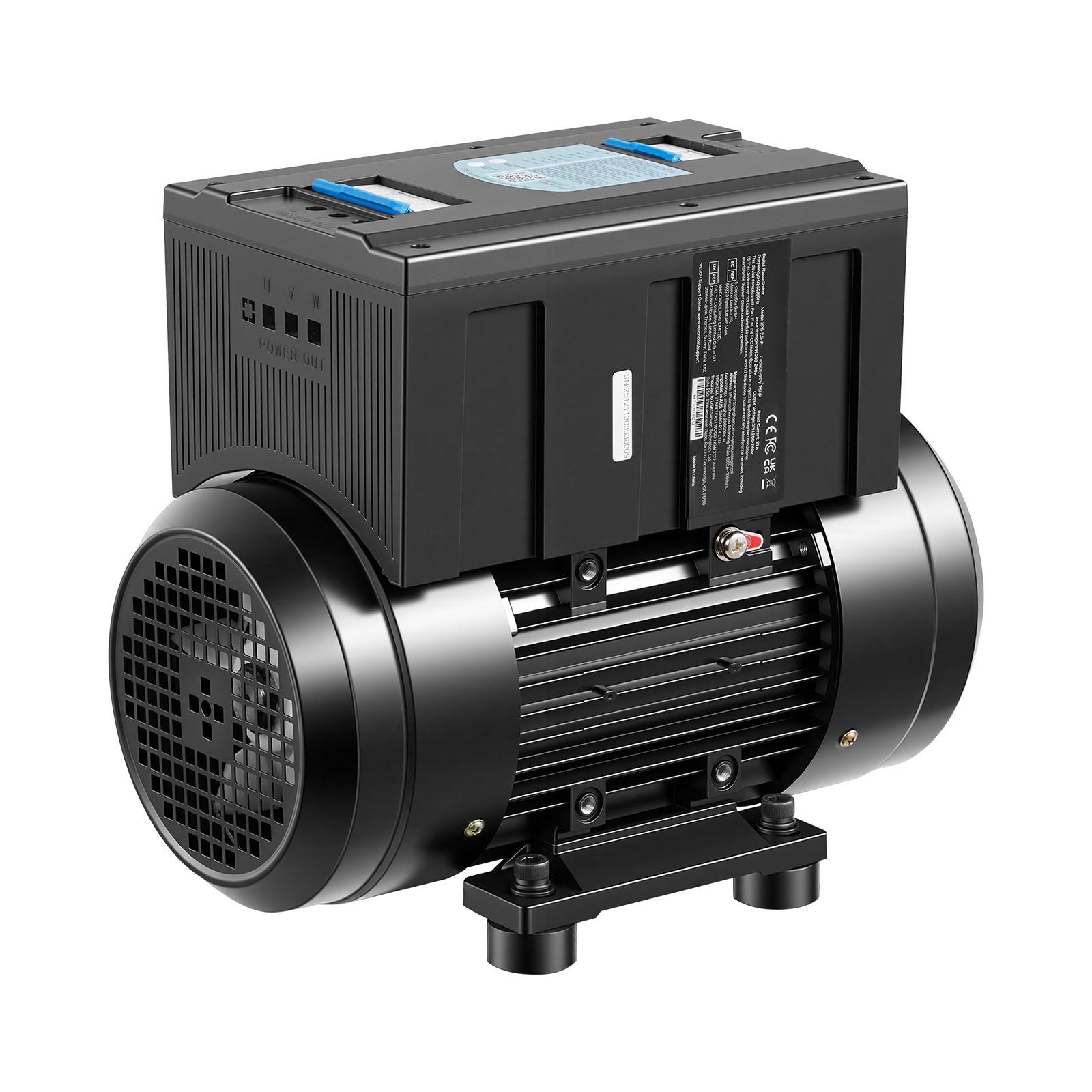 2.5HP Rotary Phase Converter 208-240V Single to 3-Phase