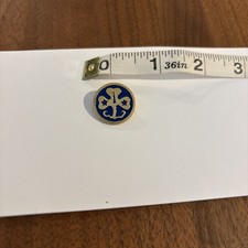 Vintage 1960's Girl Scouts World Trefoil Pin