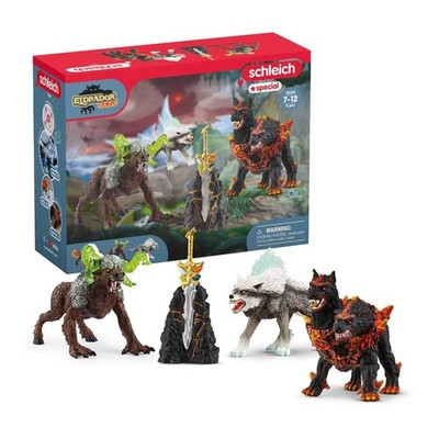 Schleich Eldrador 4-Piece Monster Toy for Boys and Girls Ages 7+ Eldrador Creatu