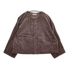 nest Robe Corduroy 01203-1006 Blouson No color jacket Brown 5-1206T♪
