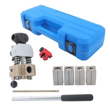 Brake Line Flaring Tool 45 Degree Set Single Bubble Double Flare Tool Kit