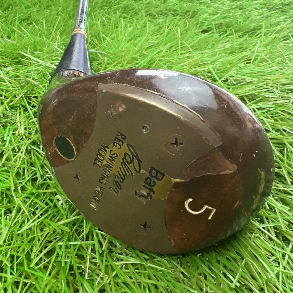 Bois De Parcours Palmer Brassie 2 Wood – Vintage, Manche Bois, Droitier 43 Pouces