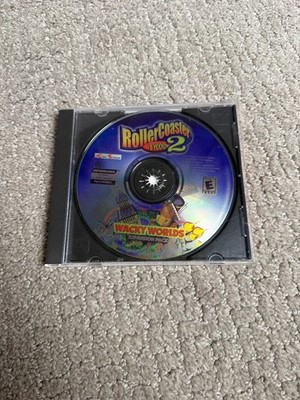 RollerCoaster Tycoon 2 Wacky Worlds Expansion Pack (PC, 2003) FAST SHIPPING