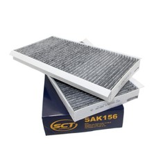 Innenraumfilter Pollenfilter Set SCT SAK156 für BMW 5er E60 E61 6er E63 E64 5 er