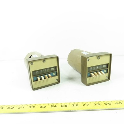 ATC Automatic Timing & Controls Timer Counter Controller Lot Of 2