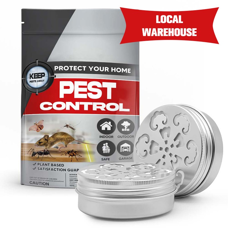 Pest and Mice Repellent, Rat Repellent for Indoor and Outdoor, 2-Pack 