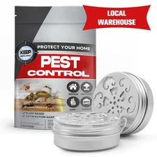 Pest and Mice Repellent, Rat Repellent for Indoor and Outdoor, 2-Pack 