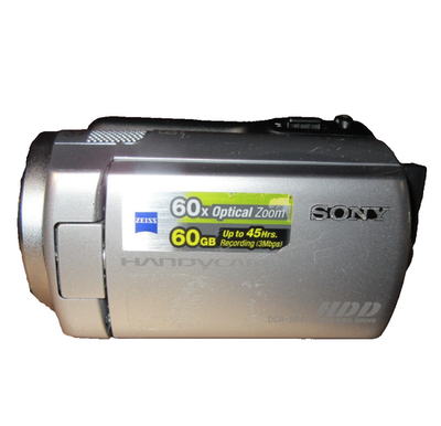 Sony DCR-SR47 Silver 60X Optical Zoom 60GB HDD Handycam Camcorder