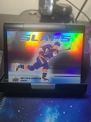2025-26 Upper Deck Series 2 Slaps RC #SL-13 Matthew Schaefer Islanders  NYI