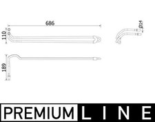 MAHLE SERVO-ÖLKÜHLER SERVOLENKUNG passend für BMW 5er E60 E61 520d-530d 6er E63
