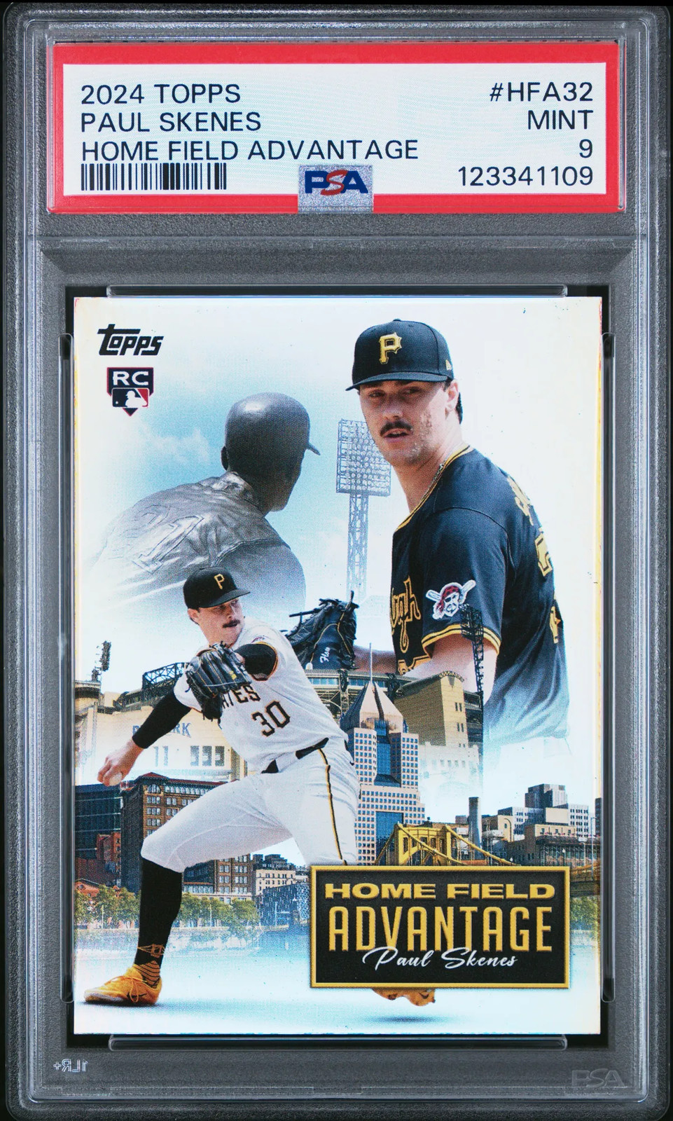 Paul Skenes 2024 Topps Home Field Advantage Update #HFA32 PSA 9