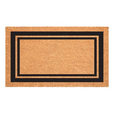 Black Border Doormat (30'' x 48'')