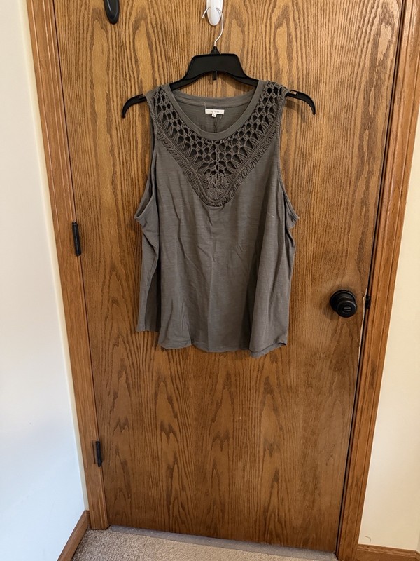 Women’s Knitted Tank Top 2XL