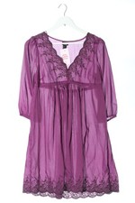 H&M Abito stile impero Donna Abito Taglia IT 42 lilla-nero elegante