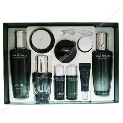 O HUI OHUI Prime Advancer 4 Artikel Set (Toner/Emulsion/Creme/Serum+ Kits)/Anti-Agi...