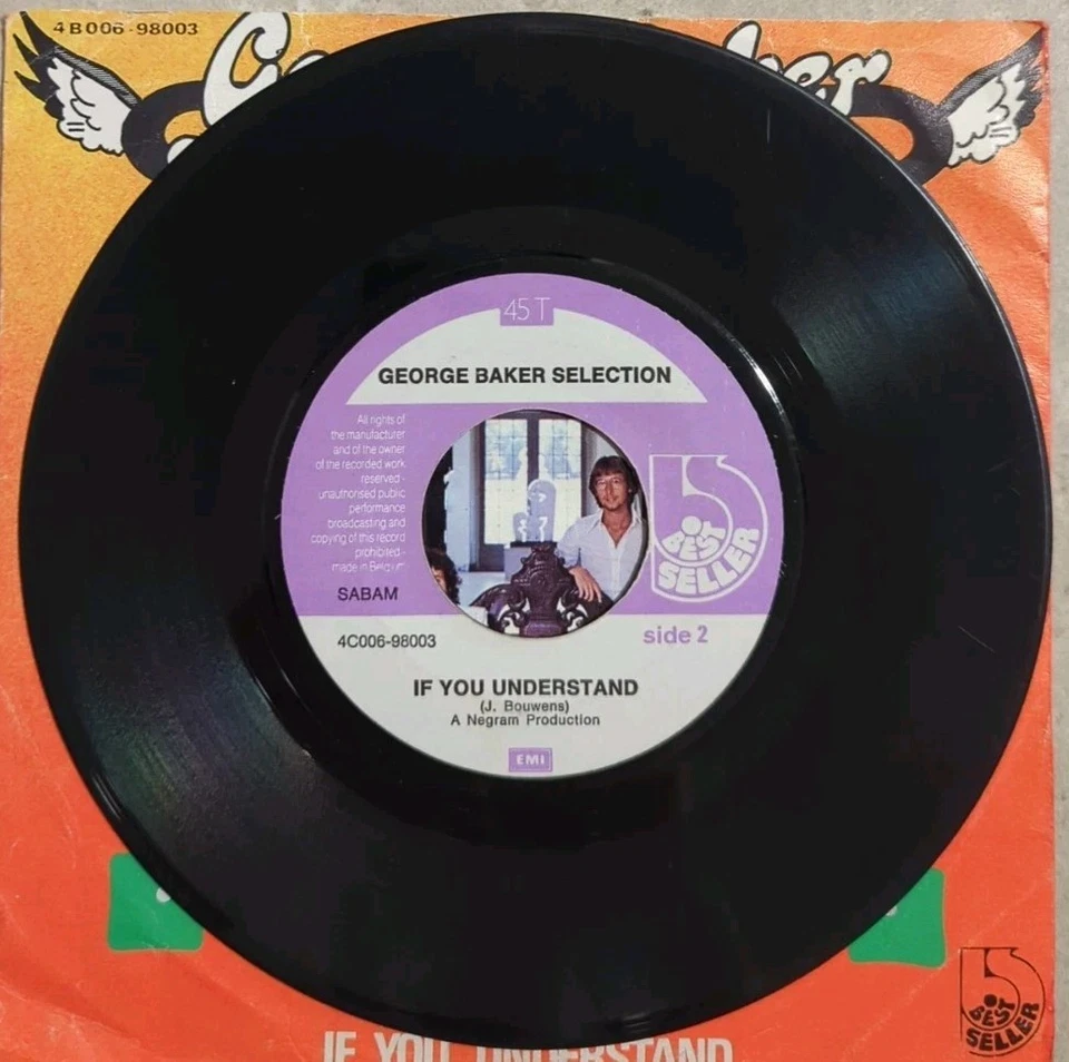 George Baker Selection - Wild Bird (1976 Vinyl 7" Single) Vocal Pop Soft Rock - Bild 4 von 4