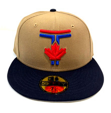 Toronto Blue Jays MLB NE 2024 City Connect Fitted Hat~ Khaki