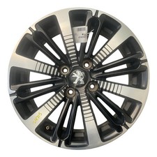 Peugeot 208 Alloy Wheel Single 16 Inch Diamond Cut 2012-2020 4 Stud 9808137577