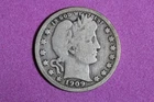 1909 O Barber Quarter #M25565