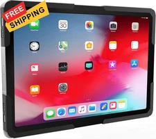 Mount-It! Universal Tablet Wall Mount, Anti-Theft iPad Enclosure Black 