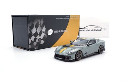 Ferrari 812 Competizione - Grigio Silverstone - 1:64 - TOC (TC-D-FEB12C-08)