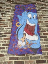 Disney Aladdin Genie Abu Monkey Silky Sleeping Bag Twin Bedding