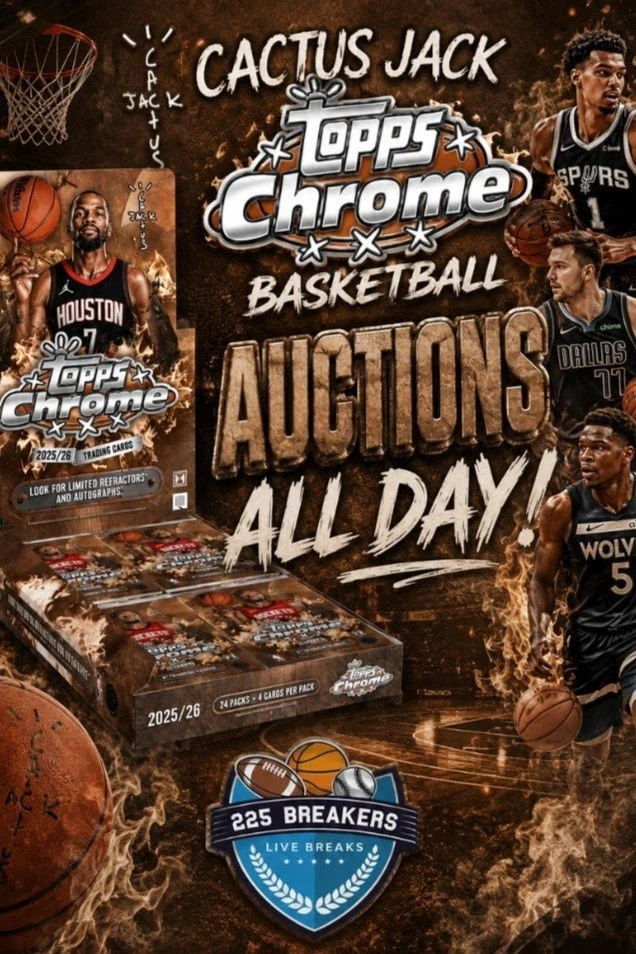 CACTUS JACK CHROME BASKETBALL ALL DAY!
