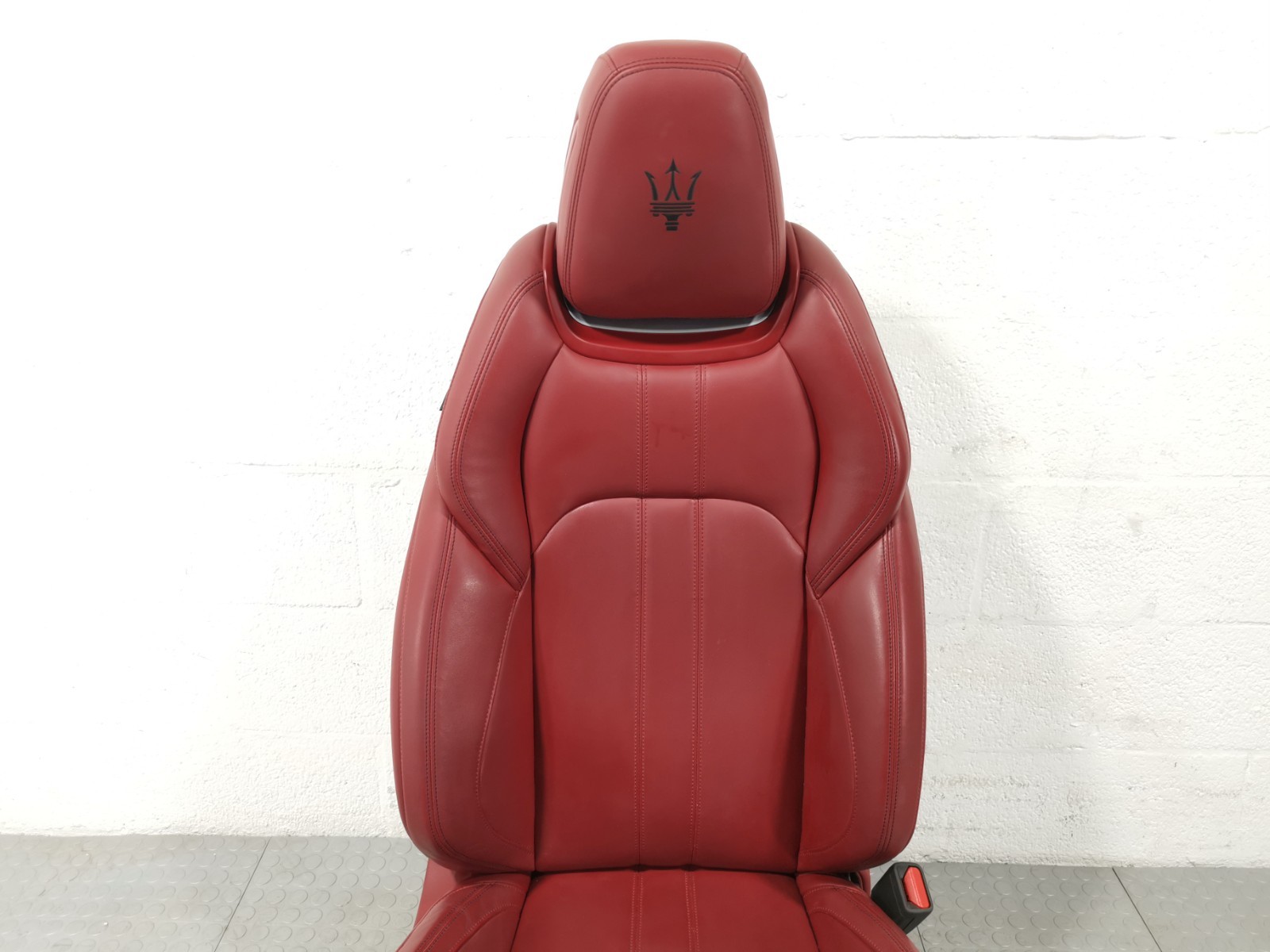 Maserati Levante 2018 AWD AUTO 3.0L Front Right Passenger Complete Seat Red OEM