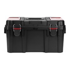 Hyper Tough 19-inch Toolbox With Small Parts Organizer Heavy-duty Resin Tool St