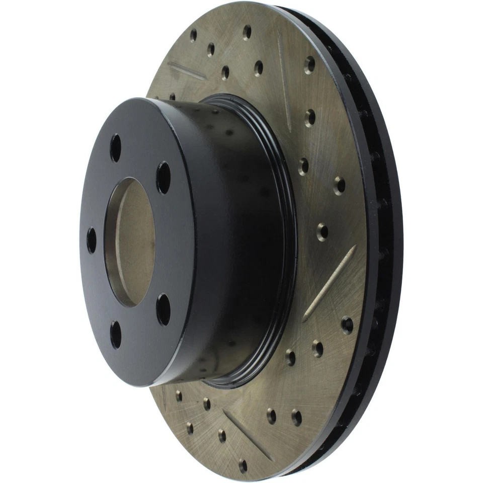Rotor de freio a disco StopTech 127.63003L Select Sport perfurado e com fenda - Imagem 4 de 4