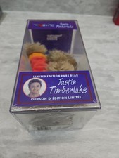 NSYNC Justin Timberlake Rare Bear Limited Edition Original Package