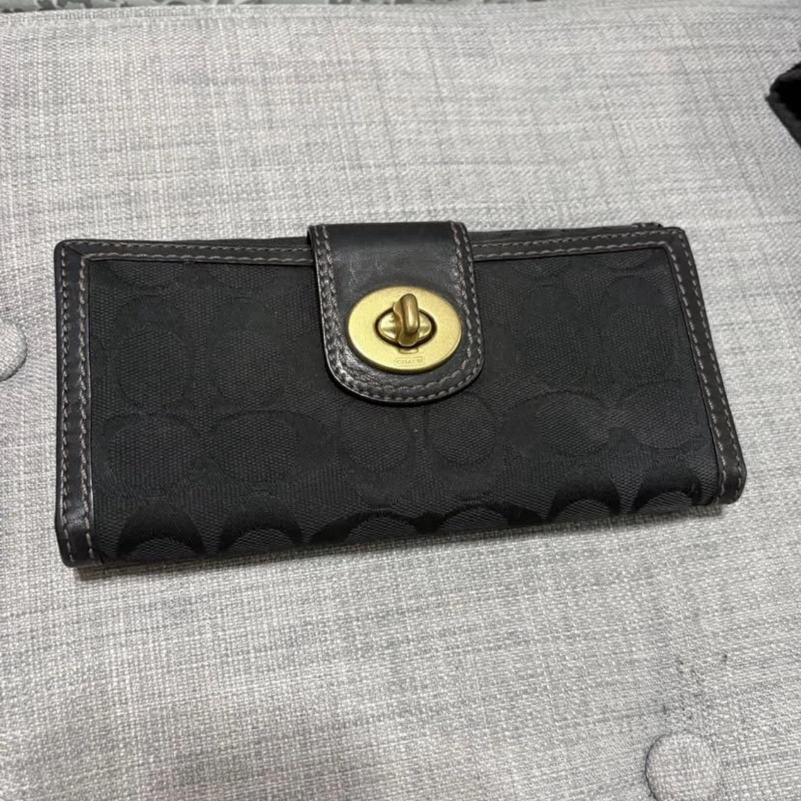 Coach Turnlock Wallet for sale - eBay