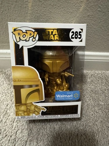 Funko POP! Star Wars: Jango Fett (Gold) #285 Walmart Exclusive