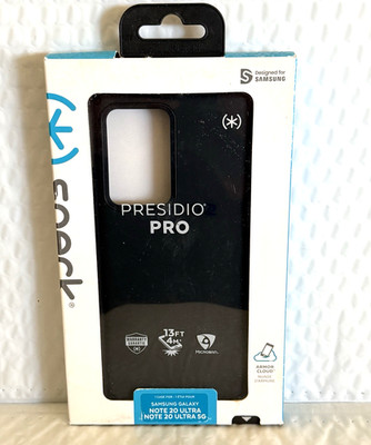 Speck - Presidio2 Pro Case for Samsung Note 20 Ultra - Black/Black/White  NEW!!