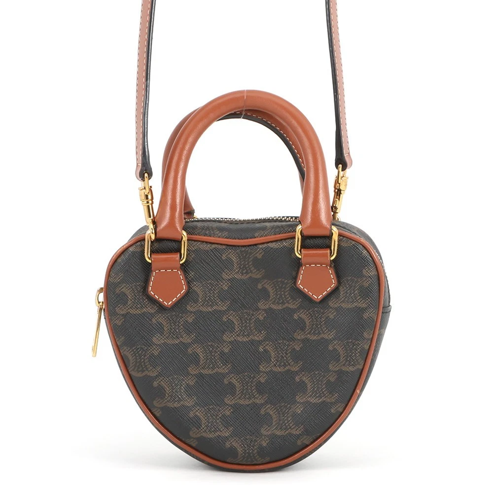 Celine — CELINE 2WAYBag PVC/Leather Tan 198222