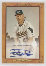 2013 Topps Turkey Red Auto 53/64 Brad Peacock #TRA-BP Auto ig3