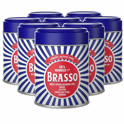 #ad #ad Brasso Metal Polish Wadding 75g Multi Pack 1 2 3 4 6 8 Traditional Cleaner USA $59.99