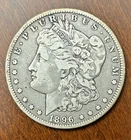 1896 O Morgan Silver Dollar
