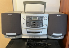 Sony CFD-Z500 CD AM/FM Radio Cassette-Corder Boombox Portable Stereo
