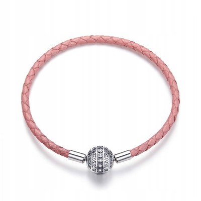 Pandora Modulares Lederarmband S925 18 cm