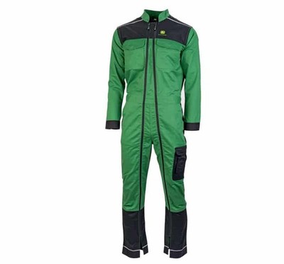Original John Deere Green Operator 2-Zip Overall MCS1001008 Erwachsene Arbeitskleidung