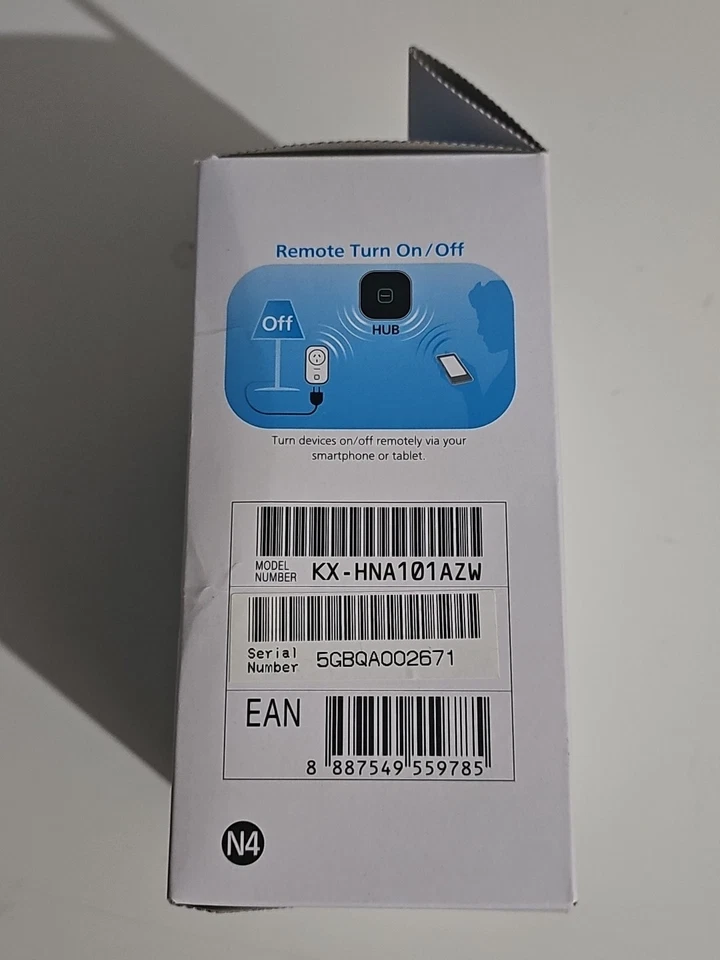 Panasonic Home Monitoring System Smart Plug (KX-HNA101) - Image 2 of 4