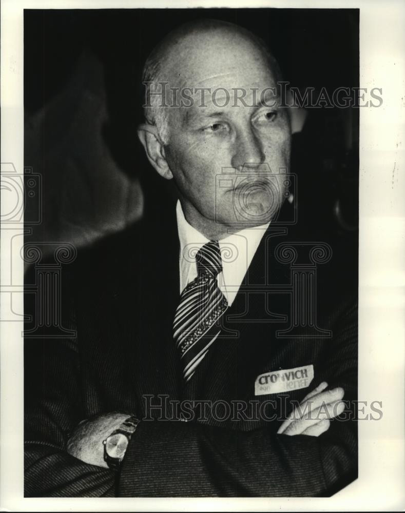 1979 Press Photo Alwynn Cronvich, Sheriff of Jefferson Parish. - noa79142