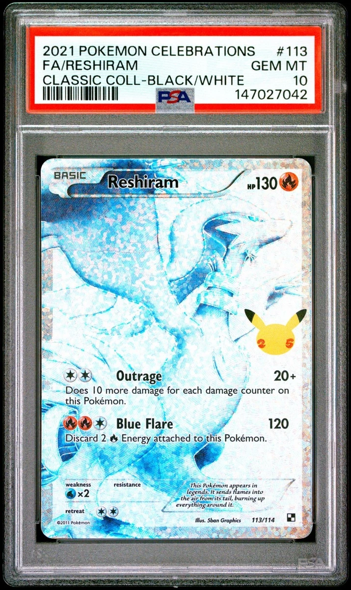 Reshiram 113/114 Celebrations: Classic Collection for sale | eBay
