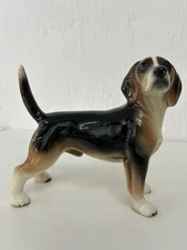 Coopercraft Beagle Dog brown / cream  17 cms glossy finish