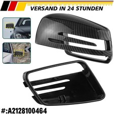 Spiegelkappe Abdeckung Gehäuse Für Mercedes-Benz C/E/S W204 W212 Kohlefaserfarbe Spiegelkappe Abdeckung Gehäuse Für Mercedes-Benz C/E/S W204 W212 Kohlefaserfarbe