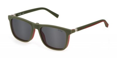 Sting Brille USJ710 Rot Transp.Matt 50/16/130 JUNIOR
