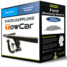 Abnehmbare Anhängerkupplung für FORD Mustang Mach-E 07.2020-jetzt Typ CGW TowCar